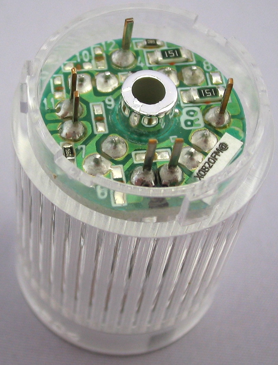 LED Unit Assembly: Green (clear lens)