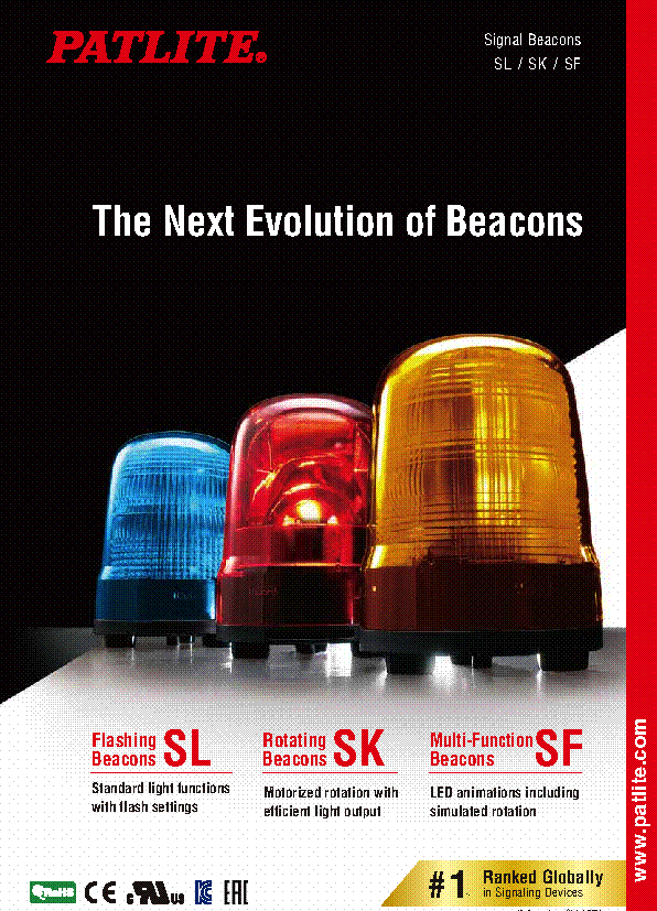 PDF Catalog Download PATLITE