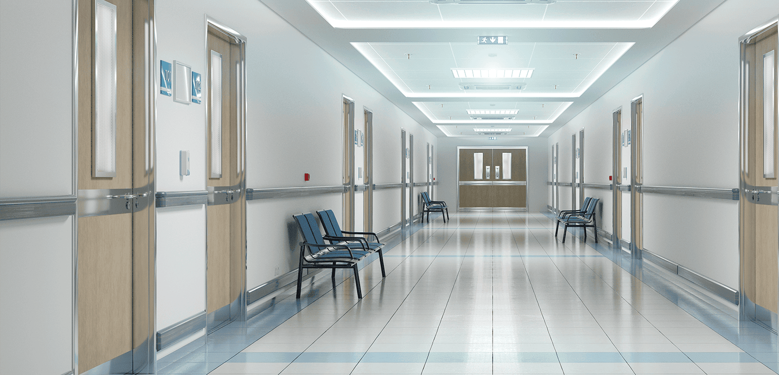 Display usage status in hospitals, nursing homes, and conference rooms.